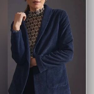 Anthropologie Current Air corduroy blazer XS
